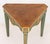 French Louis XVI Style Green Painted Walnut Side Table For Sale - Image 3 of 7