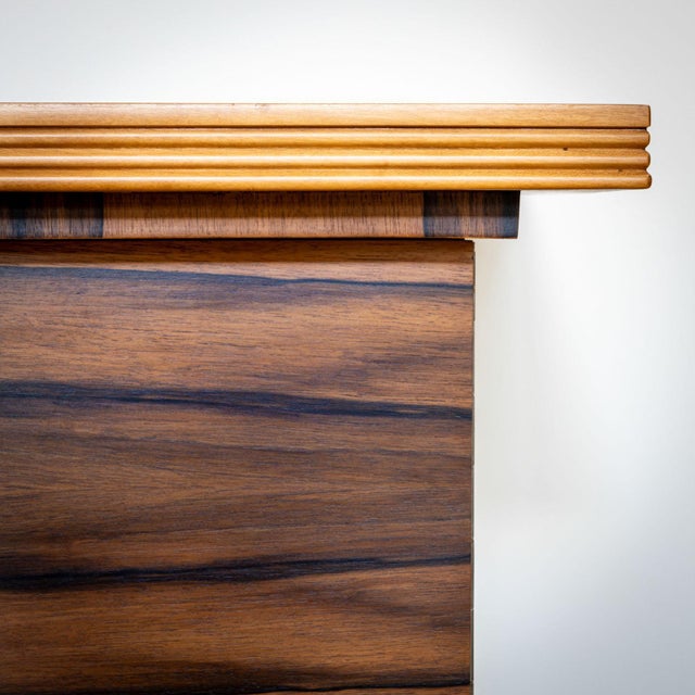 Wood Mid-20th Century Italian Art Deco Sideboard, Italy For Sale - Image 7 of 11