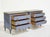 Mid Century French Side Tables by Karges in Blue a Pair - Newly Painted For Sale - Image 10 of 13