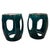 Imbued with timeless elegance and vibrant charm, this exquisite pair of vintage ceramic garden seats from Italy showcases...