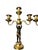 Vintage Antique Bronze Louis Xv Candelabra, Set of 2 For Sale - Image 4 of 13