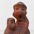 Japanese wooden sculpture of a monkey with its young – an expressive, hand-carved piece that immediately evokes the Mingei...
