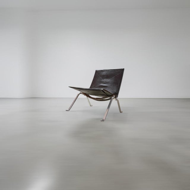 PK22 Lounge Chair by Poul Kjærholm for Fritz Hansen, Denmark, 1980s For Sale - Image 12 of 18