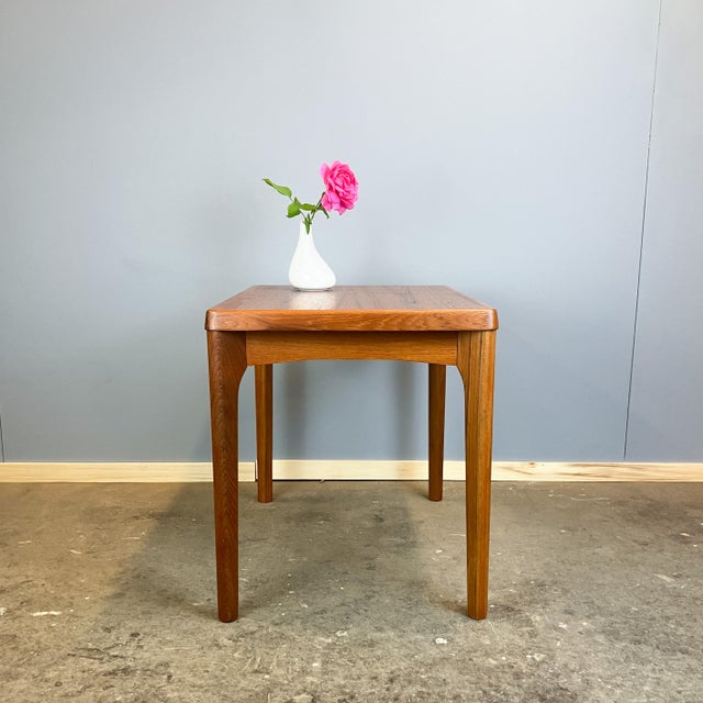 Teak Side Table by Henning Kjaernulf for Vejle Stole & Møbelfabrik, 1960s For Sale - Image 9 of 12