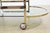 Vintage Brass and Smokey Glass Bar Cart For Sale - Image 4 of 6