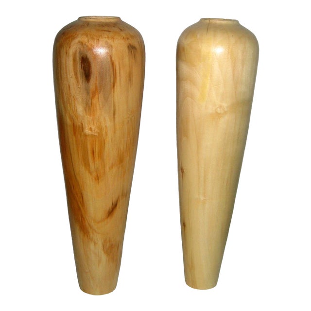 Wood Vases For Sale