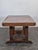 Oak Dining Table with Double Legs, 1940s For Sale - Image 3 of 6