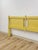 Vintage Cottagecore Painted Yellow King Headboard Eclectic Hollywood Regency For Sale - Image 12 of 13