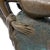 1980s Neoclassic Bronze Nude Mermaid Siren Statue on Beach Rock by James Siebert For Sale - Image 11 of 12