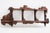 Antique Art Nouveau Ginko Wall Shelf in Walnut, France, 1900 For Sale - Image 3 of 16