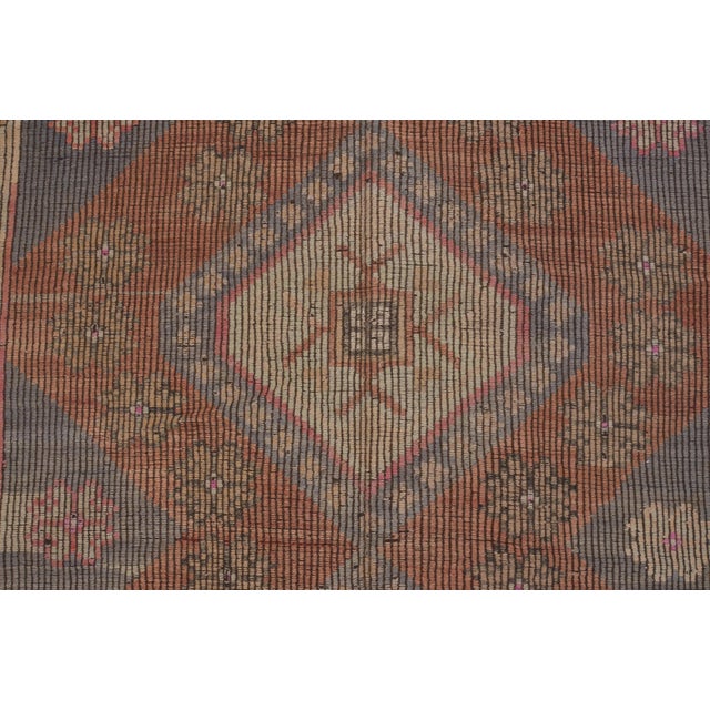 Brown Anatolian Kurdish Handmade Vintage Rug For Sale - Image 8 of 10