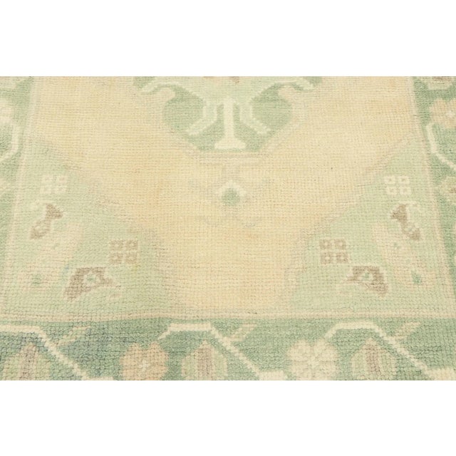 Vintage Turkish Oushak Rug Runner - 02'11 X 06'10 For Sale - Image 4 of 10