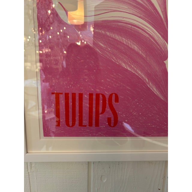 Printmaking Materials Lowell Nesbitt Flower Lithographs Newly Framed- Set of 3 For Sale - Image 7 of 9