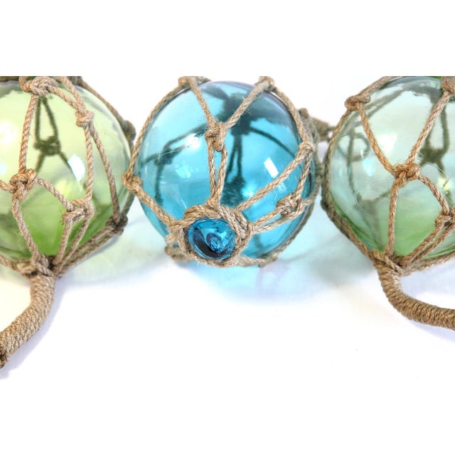 Glass Fishing Floats Set of 4 Chairish