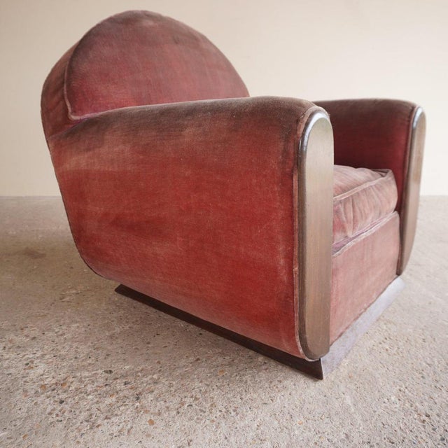 Art Deco Club Chair For Sale - Image 3 of 16