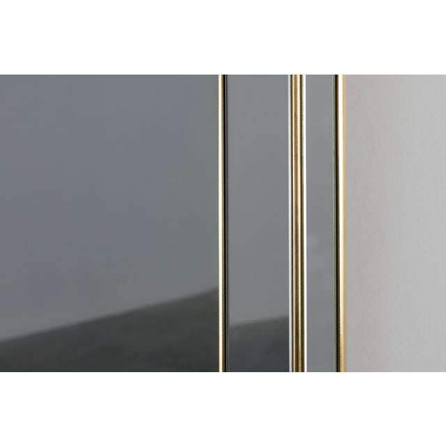 20th Century Hollywood Regency Deknudt Mirror in Gilt Frame, Belgium, 1980s For Sale - Image 6 of 11