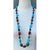 Metal Vintage Turquoise & Coral Bead Necklace For Sale - Image 7 of 12