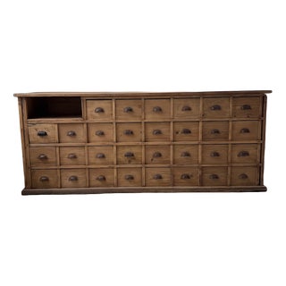 Pine Workshop Cabinet, 1950s For Sale