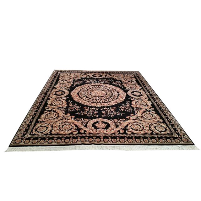 1990s Aubusson Design Handmade Rug - 8x10 For Sale