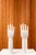 Original pair of sculptural hands produced by Rosenthal Technik, the experimental and industrial division of the renowned...