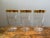 Mid 20th Century Vintage Mid 20th Century Glass Tumblers With Gold Rim - Set of 6 For Sale - Image 5 of 9