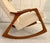 1960s Bröderna Anderssons Danish Modern Teak Rocking Lounge Chair For Sale In Los Angeles - Image 6 of 13