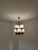 Wood Mid-Century Modern Wood Glass Chandelier from Sijaj Hrastnik, Slovenia, 1970s For Sale - Image 7 of 18
