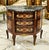 French French Louis XV Bombe Chest With Marble Top, Three Drawers & Gold Leaf Bronze Mounts For Sale - Image 3 of 3