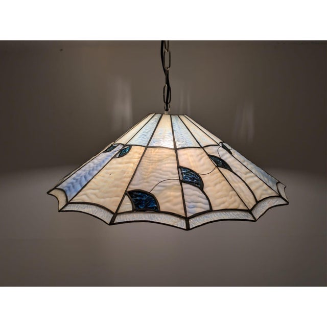Hanging Lamp in Glass and Metal For Sale - Image 13 of 14