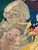 Printmaking Materials Original Jules Chéret "L'Arc-en-Ciel" Folies-Bergère Color Lithograph, Paris, 1893 For Sale - Image 7 of 18