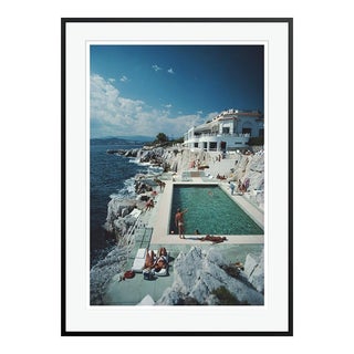 Eden-Roc Pool 1976 by Slim Aarons Framed C-Print For Sale