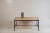 Not Yet Made - Made To Order Chic 'Diagramme' Wrought Iron and Travertine Coffee Table For Sale - Image 5 of 9