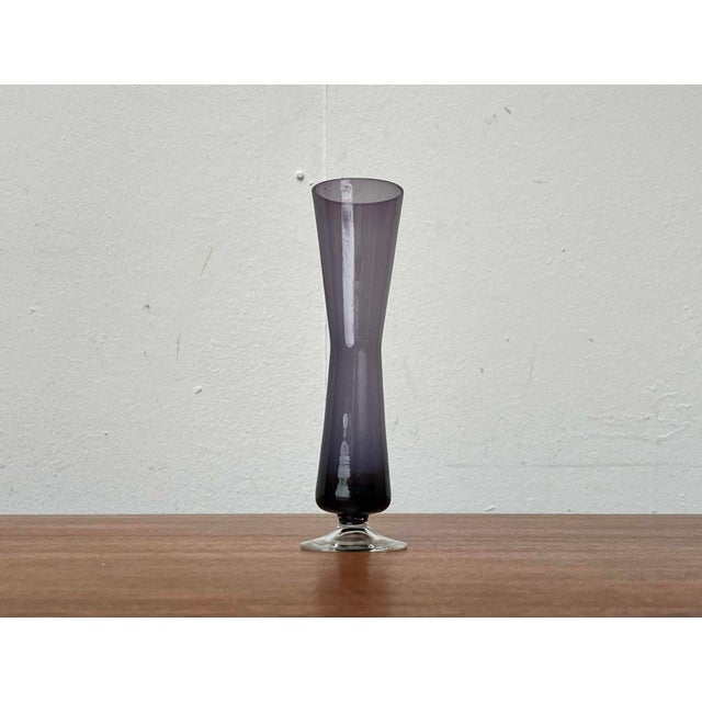 Vintage Glass Vase from Tlt, Japan, 1970s For Sale - Image 10 of 10