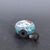 Paint Copper Enamel Landscape Snuff Bottle, Hand Painted Famille Rose Scene For Sale - Image 7 of 9