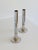 Silver Graduated Chrome and Brass Candleholders by Go Products Denmark, 1970s, Set of 2 For Sale - Image 8 of 8