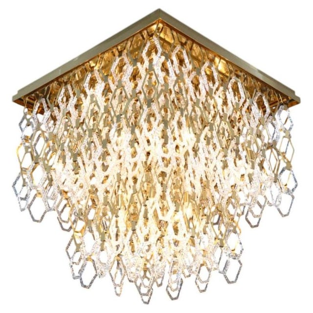 Collection Medea Chandelier in Metal and Crystal by Jago For Sale - Image 10 of 10