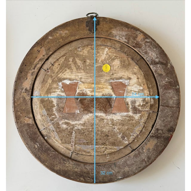 Virgin and Child with Saint John the Baptist, 1750, Oil Painting For Sale - Image 9 of 10