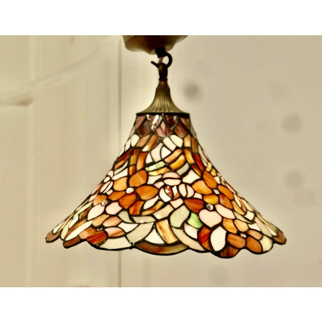 Antique Arts and Crafts Lampshade, 1890s For Sale - Image 4 of 8