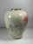 Made in USA Vase measures approx. 6 inches in diameter by approx.7 1/2 inches tall Featuring Pink Roses with 24k gold trim...