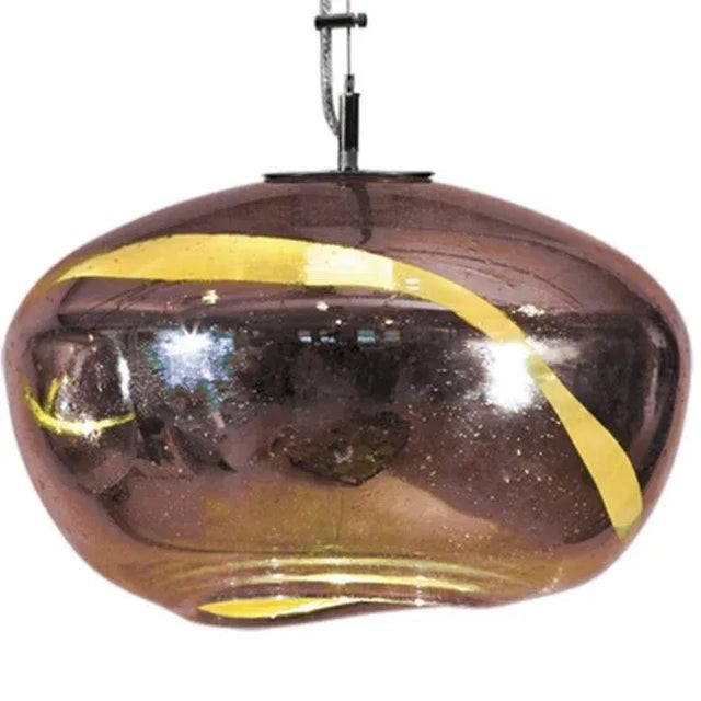 Not Yet Made - Made To Order Galaxy Pendant Light from the Vista Swirl Collection in Amethyst For Sale - Image 5 of 5