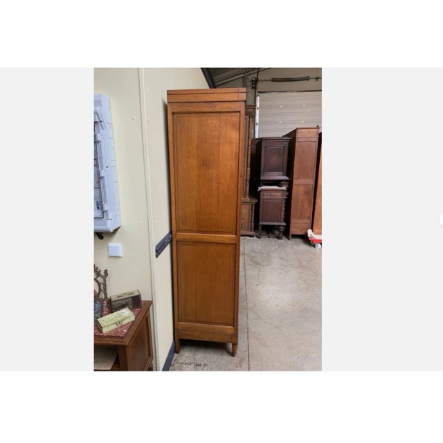 Vintage Wardrobe in Oak, 1935 For Sale - Image 6 of 9