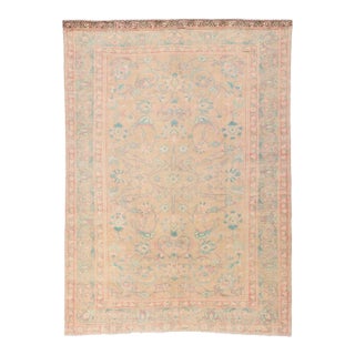 Vintage Persian Malayer Rug - 07'02 X 09'11 For Sale