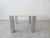 Italian Coffee Table in Travertine and Metal For Sale - Image 13 of 18