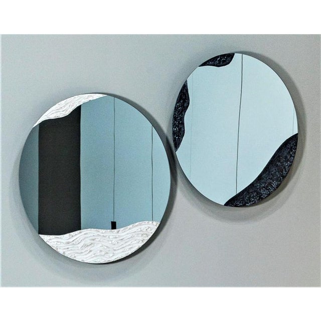 Not Yet Made - Made To Order Vulcano 900 Round Mirror by Disain1971 For Sale - Image 5 of 6