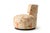Not Yet Made - Made To Order Capricho Swivel Chair Creme Ditsy by Moanne For Sale - Image 5 of 6