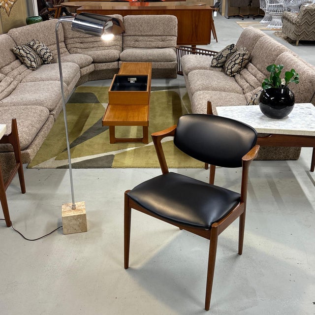 Chrome Raymor Chrome and Stone Mid-Century Modern Floor Lamp For Sale - Image 8 of 15