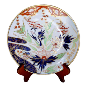 Chamberlain’s Worcester Imari Porcelain Thumb & Finger Pattern Plate