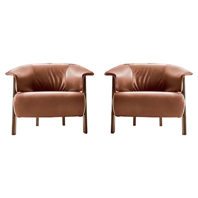 Set of Back-Wing Lounge Chairs by Patricia Urquiola for Cassina For Sale