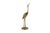 Mid-Century Modern Mid-Century Modern Leonard Brass Crane Figurines (12") For Sale - Image 3 of 15