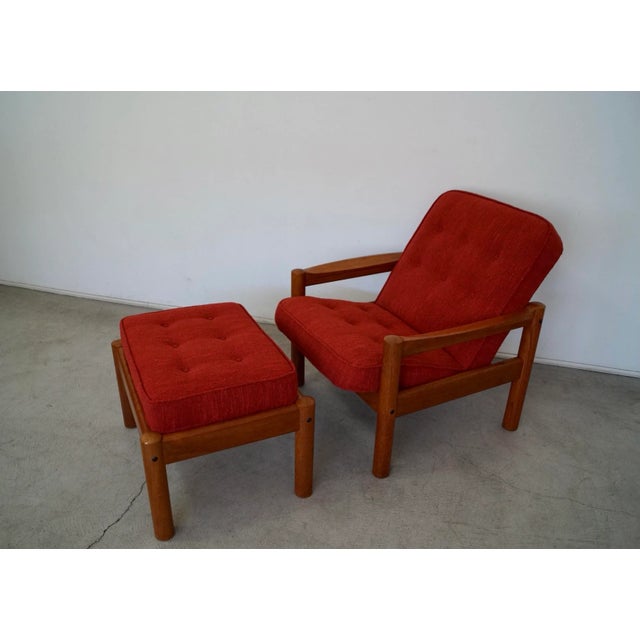 1970s Danish Modern Teak Lounge Chairs - 2 Sets For Sale - Image 5 of 13